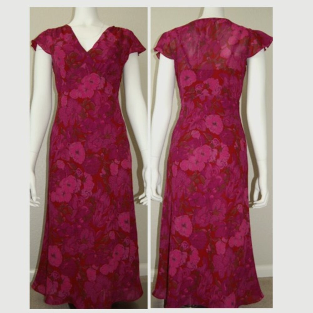 The Limited Pink Floral Dress